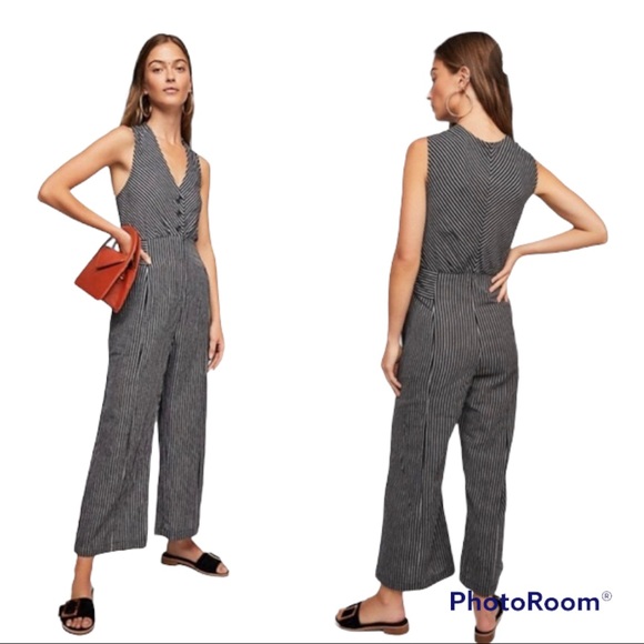 Free People Pants - Free People Liberty Striped Jumpsuit